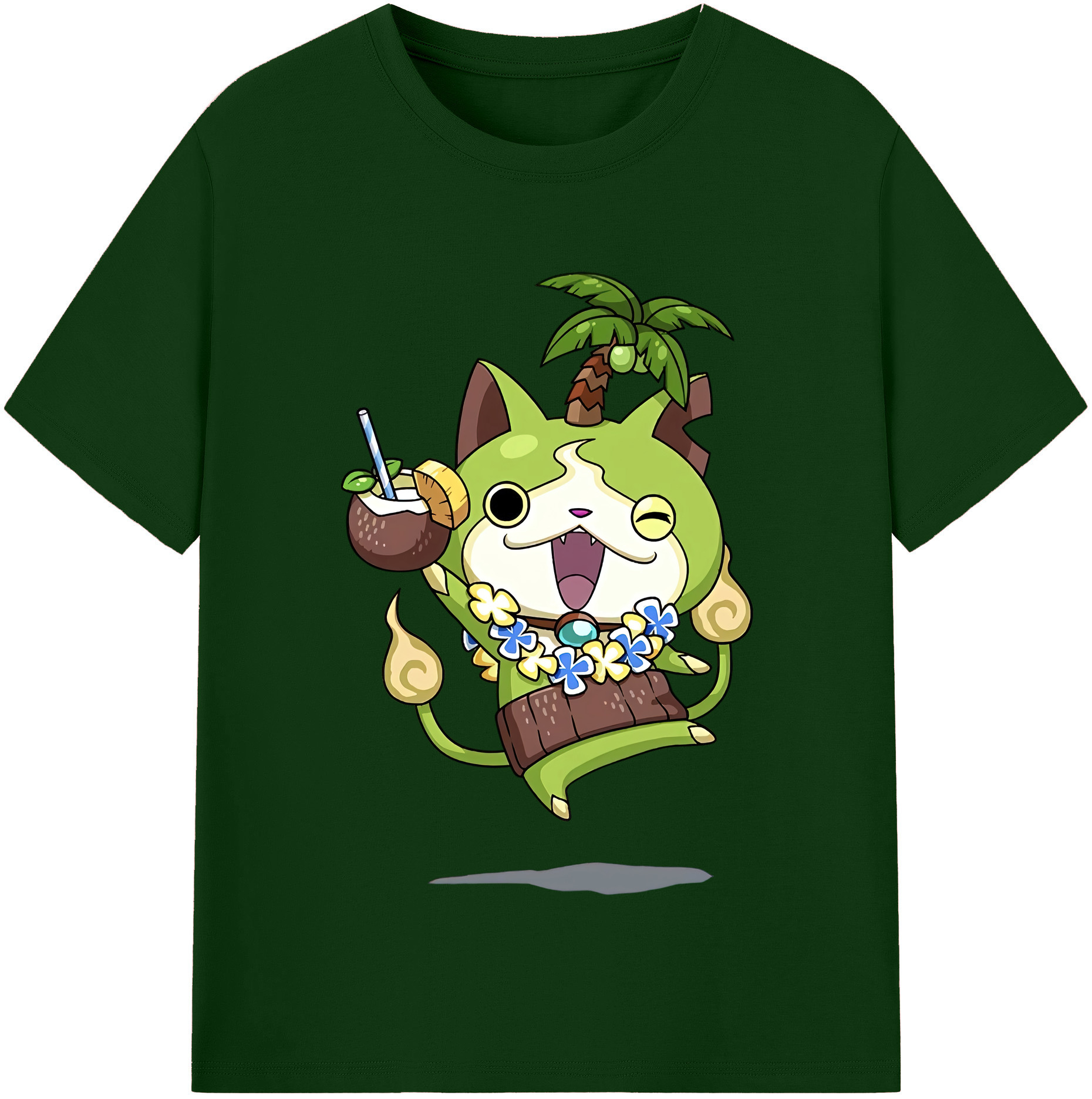 （画像用） 妖怪ウォッチ Yo-kai Watch 綿100％半袖Tシャツ（フロントプリント）